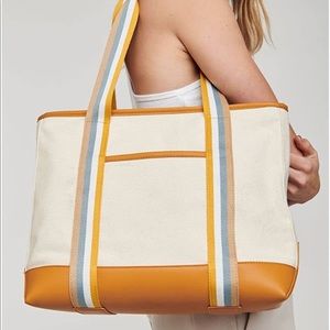 NWT Tuckernuck Moda Luxe Candace Tote Bag in Tan